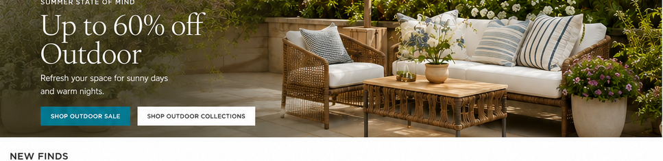 Outdoor lounge favorites